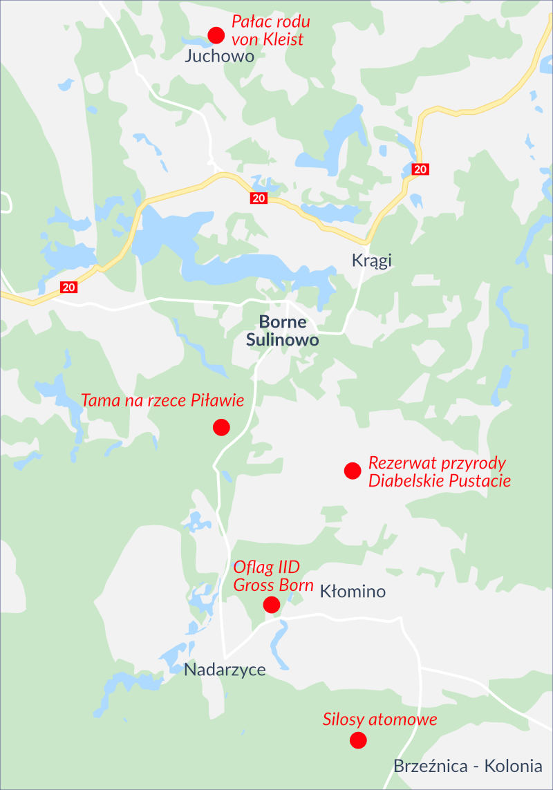 Senior Residence Borne - mapa